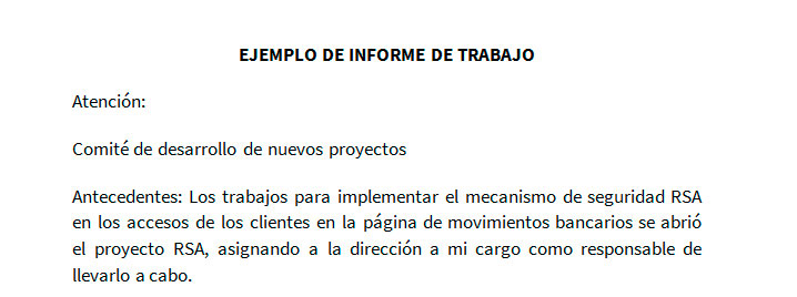 Informe de trabajo: Que es, Como se Hace, Tipos y Ejemplos