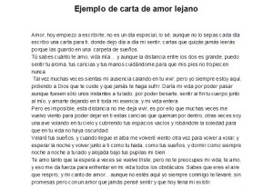 carta de amor lejano