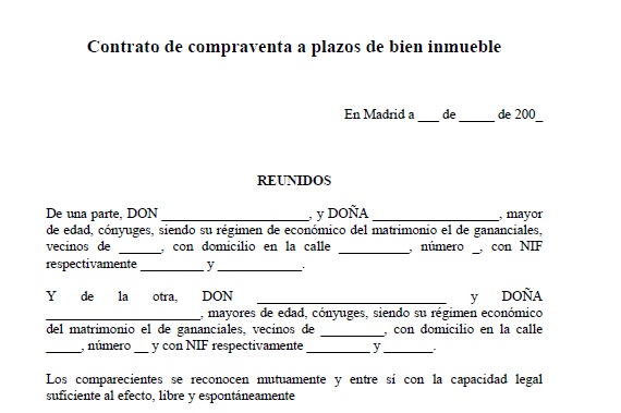 Ejemplos De Contrato De Compraventa De Terreno Nuevo Ejemplo