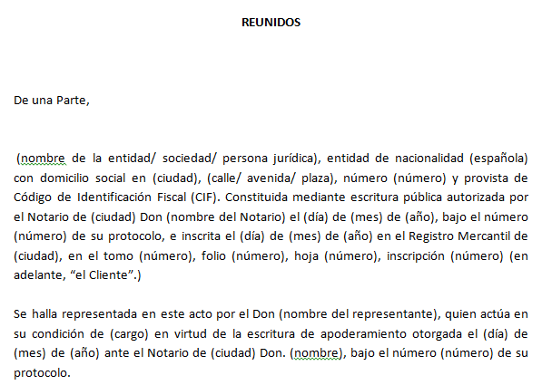 Ejemplo de contrato de prestación de servicios  Ejemplos 