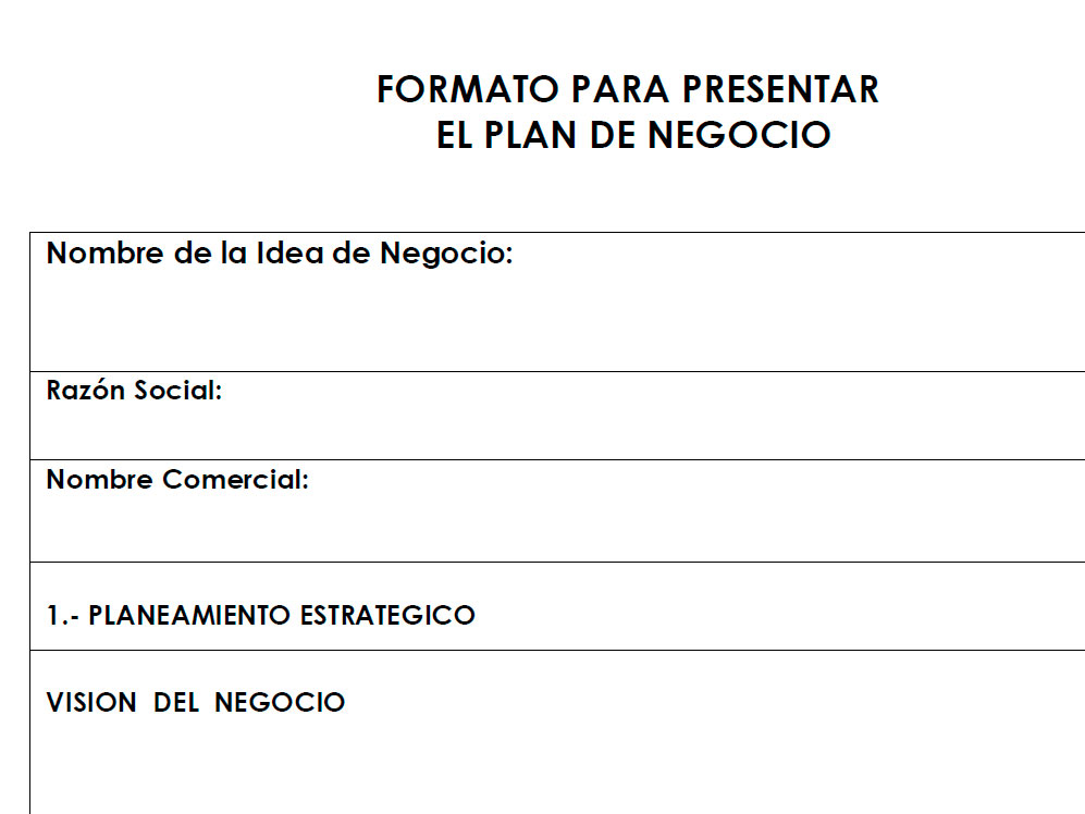 Ejemplo de plan de negocio agrícola | Modelo plan de empresa