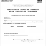 Acreditación del certificado de profesionalidad nivel 2