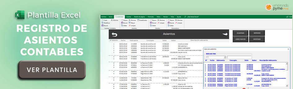 Planrilla Excel para llevar la contabilidad