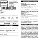 Ejemplo de formulario Tax Free