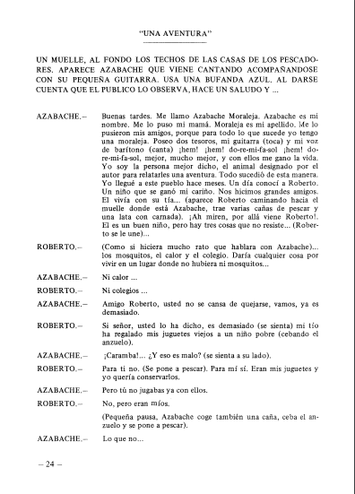 Consejo pobre lápiz Modelo y Ejemplo de guion teatral ☝ | Mil Ejemplos