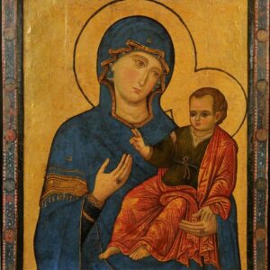 arte bizantino virgen y el niño siglo xiii